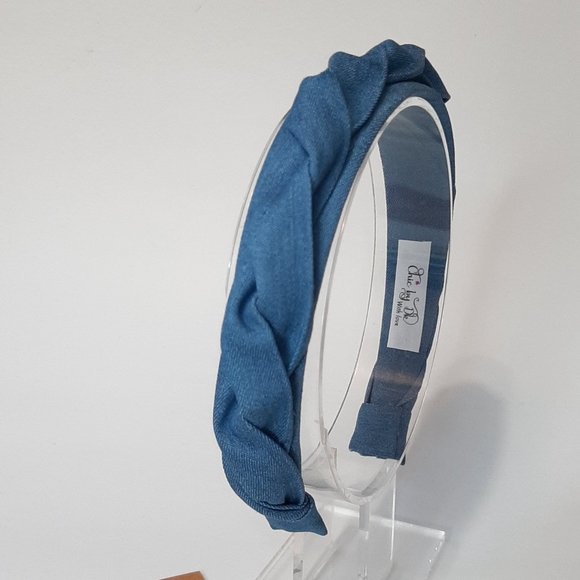 Braided headband for women, Wide hair hoop. - Picture 2 of 9